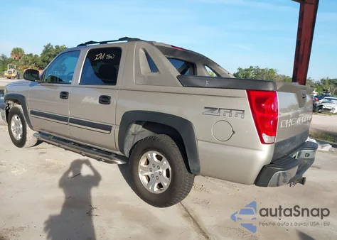2004 Chevrolet Avalanche C1500 from USA, damaged, VIN 3GNEC12T34G296702